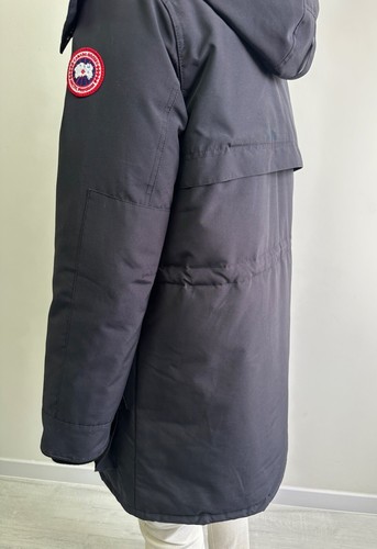 Women's CANADA GOOSE Gabriola Parka Down Puffer Jacket Coat Hooded Navy Size M - Picture 24 of 24