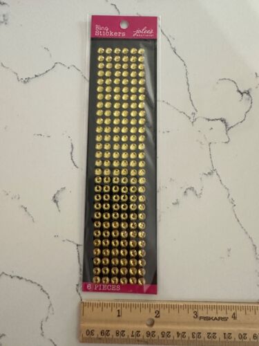 Jolee's Boutique Embellishments Gold Thick Bling Borders Stickers Scrapbooking - Picture 3 of 4