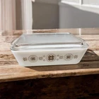 Vtg Pyrex Town & Country 0503 1 1/2 1.5 Quart Refrigerator Dish With Lid 503-C