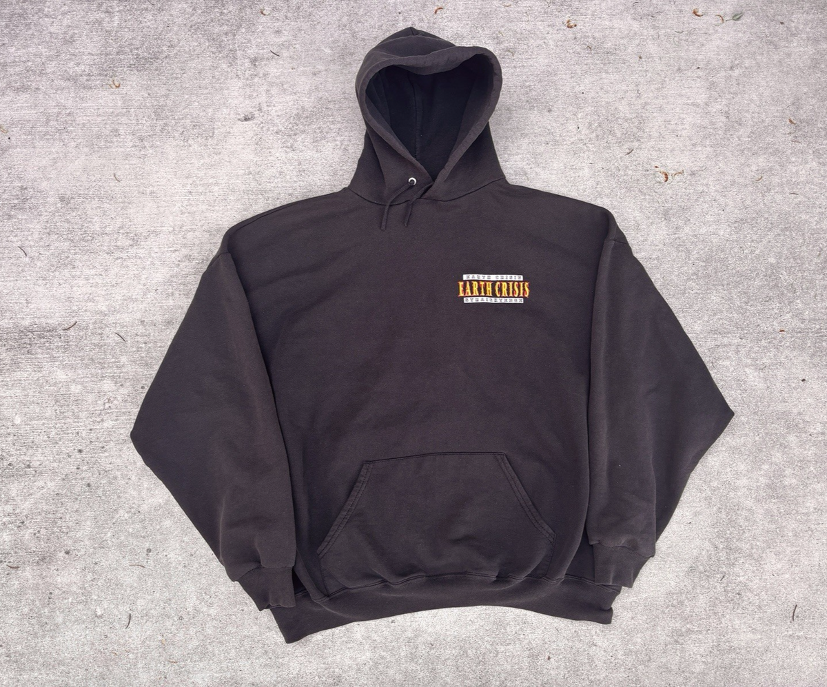 Vintage Earth Crisis Straight Edge The Discipline Hoodie Victory