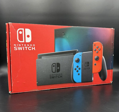 Nintendo Switch Konsole | HAC-001 (01) V2 | 32GB | mit OVP | Zustand Gut