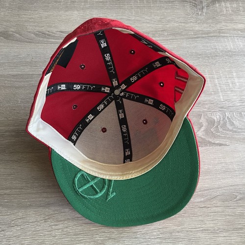 X 10 Deep New Era 59fifty Fitted Hat Victory USA Red Streetwear Hat Cap - Picture 5 of 7