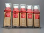 5 PACK Revlon Age Defying 3X Liquid Foundation 65 True Beige 1 oz. - New
