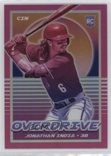 2021 Panini Chronicles Overdrive Pink Prizm 23/50 Jonathan India #24 18kx