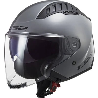 JET LS2 Copter II Solid OF600 Helm - NARDOGRAU - Doppelvisier