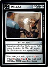 Star Trek: No Loose Ends [Slightly Played] Deep Space Nine STCCG Decipher 1E