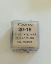 IBM Selectric Typewriter  13  Tilt Tape  Part No. 1138106 New Old Stock 20-15