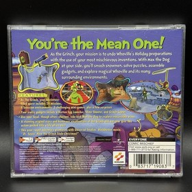 The Grinch (Sega Dreamcast, 2000) CIB W/ Manual Water Damaged - READ