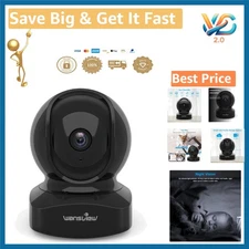 Security Camera 2K WiFi Indoor  Night Vision Motion Detection Alexa Compatible