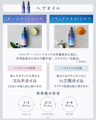 YOLU Champú, Tratamiento, Mascarilla Capilar, Aceite Capilar Set de 4 Piezas Relax Noche Reparación - Imagen 6 de 8