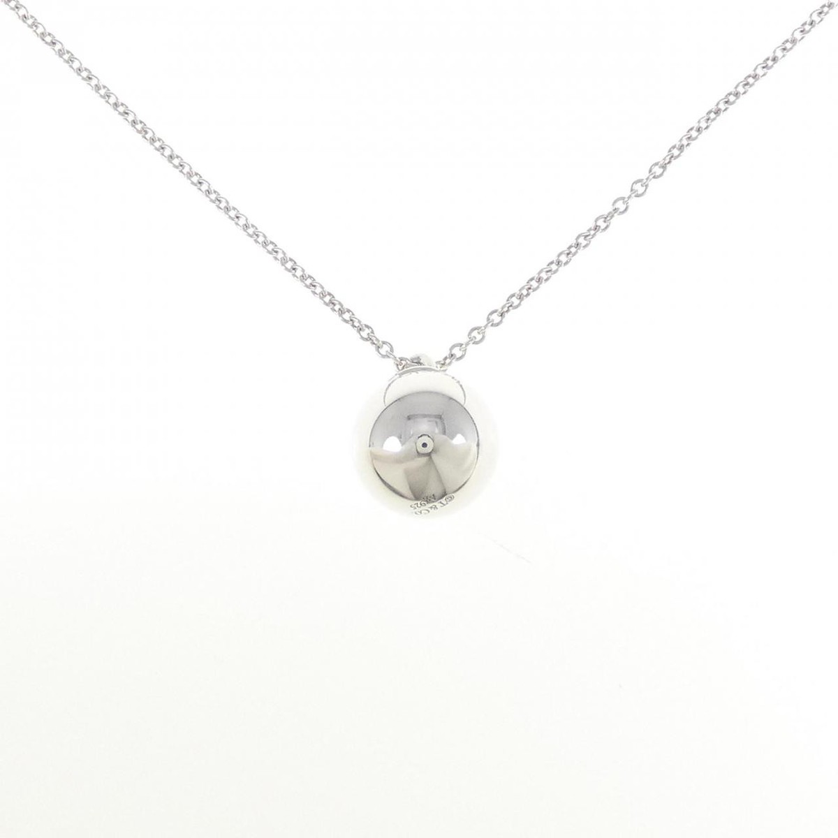 VINTAGE HOLLYWOOD☆Double Ring Ball Necklace Vintage Gold