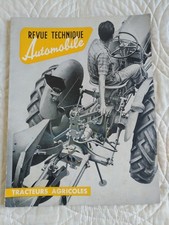 REVUE TECHNIQUE TRACTEUR MASSEY FERGUSON 835 - 35 - moteur Hotchkiss 23 C 23C