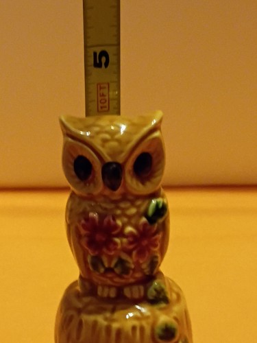 1973 - 1980 Cedar Point Amusement Park Souvenir Bell Sandusky, Ohio Owl Design - Picture 13 of 14