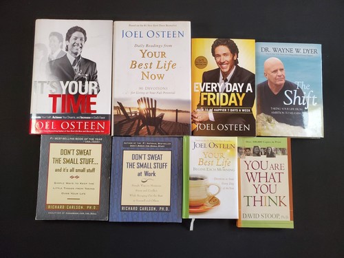 Lot of 8 Business, Financial, Lifestyle, Growth & Motivational Books- Bulk Deal! - Foto 1 di 2