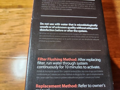 Brondell H2O+ Cypress Composite Plus Water Filter HF-31 - Picture 8 of 11