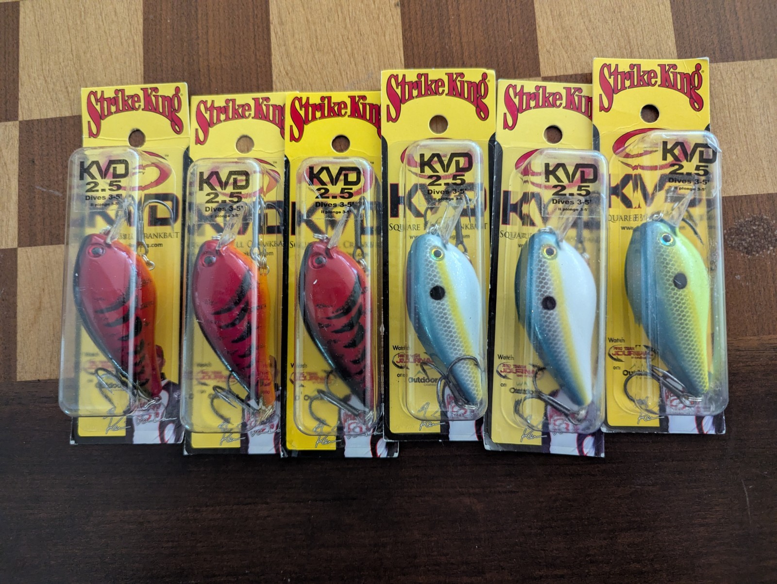Lot 51x Strike King KVD 1.0/1.5/2.5/Pro Model 5/Splash/DAWG/Elite/Jerkbait NEW - Image 6