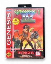 Gauntlet IV Sega Genesis 1993 Tengen Original Case 4 Player Vintage Game
