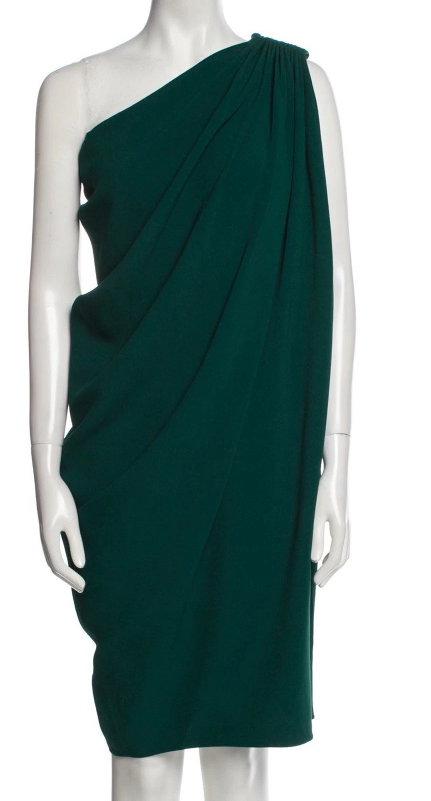 Lanvin — LANVIN One-Shoulder Knee-Length Dress Size FR38