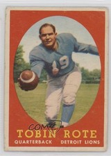 1958 Topps Tobin Rote #94 1dj9