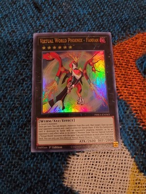 Virtual World Phoenix - Fanfan - Yugioh Phantom Rage - Ultra Rare - PHRA-EN043