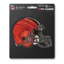 Cleveland Browns Decal 5x8 Die Cut 3D Logo Design