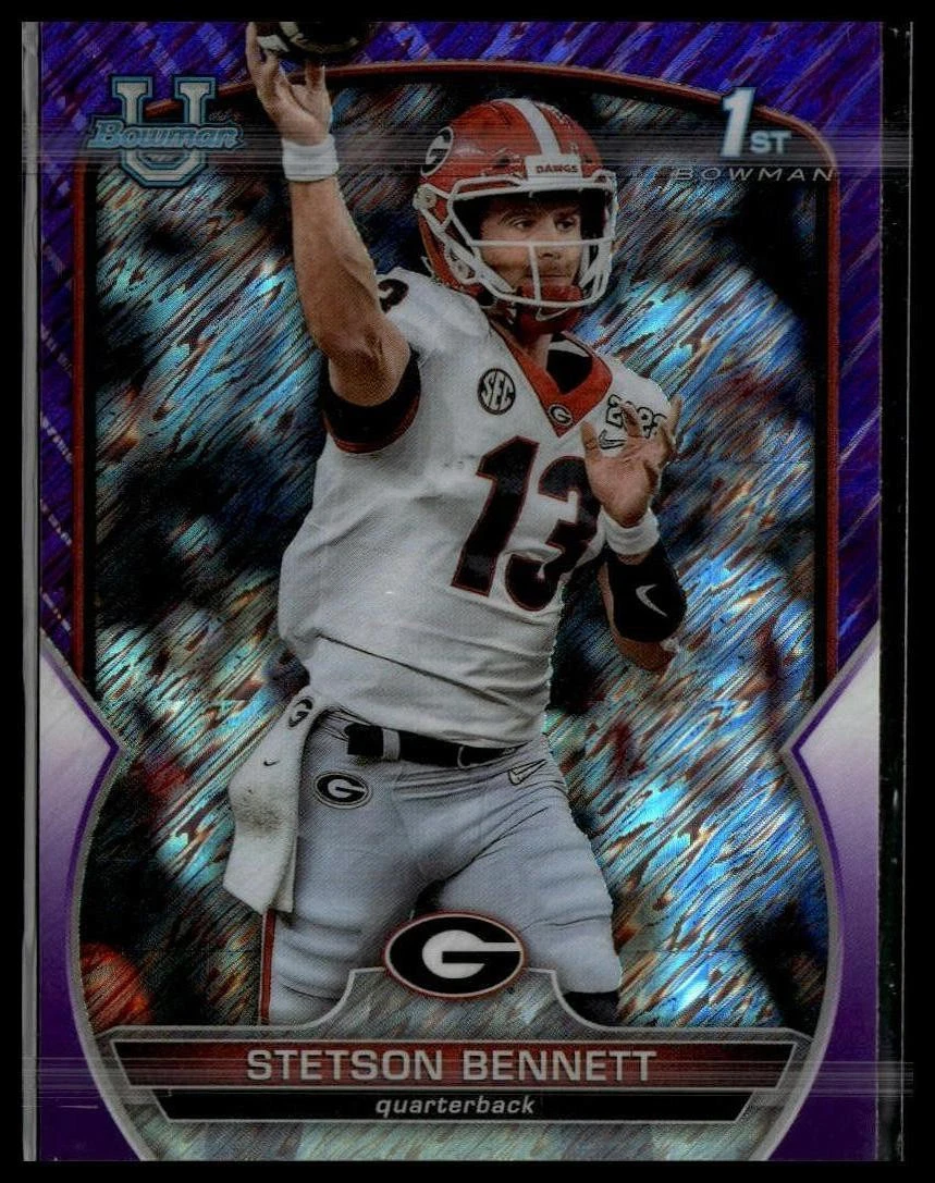 Stetson Bennett trading card