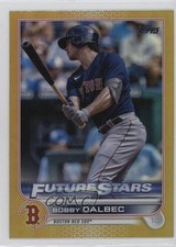 2022 Topps Series 1 Future Stars Gold Foil Bobby Dalbec #7 fm0