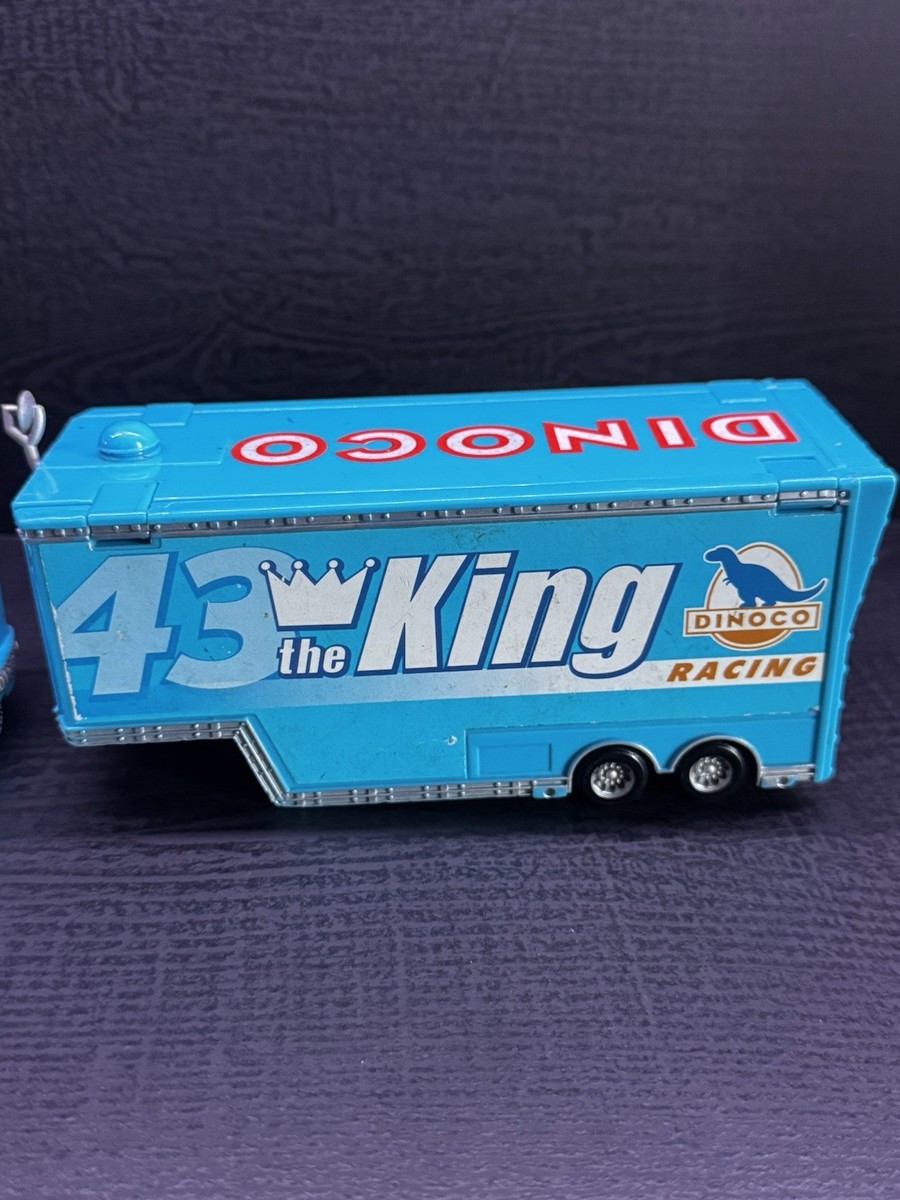 cars mattel king hauler カーズ　マテル　Dinoco 1-2Pcs Disney Pixar Cars No.43 The DiNOco King Hauler Truck 1:55