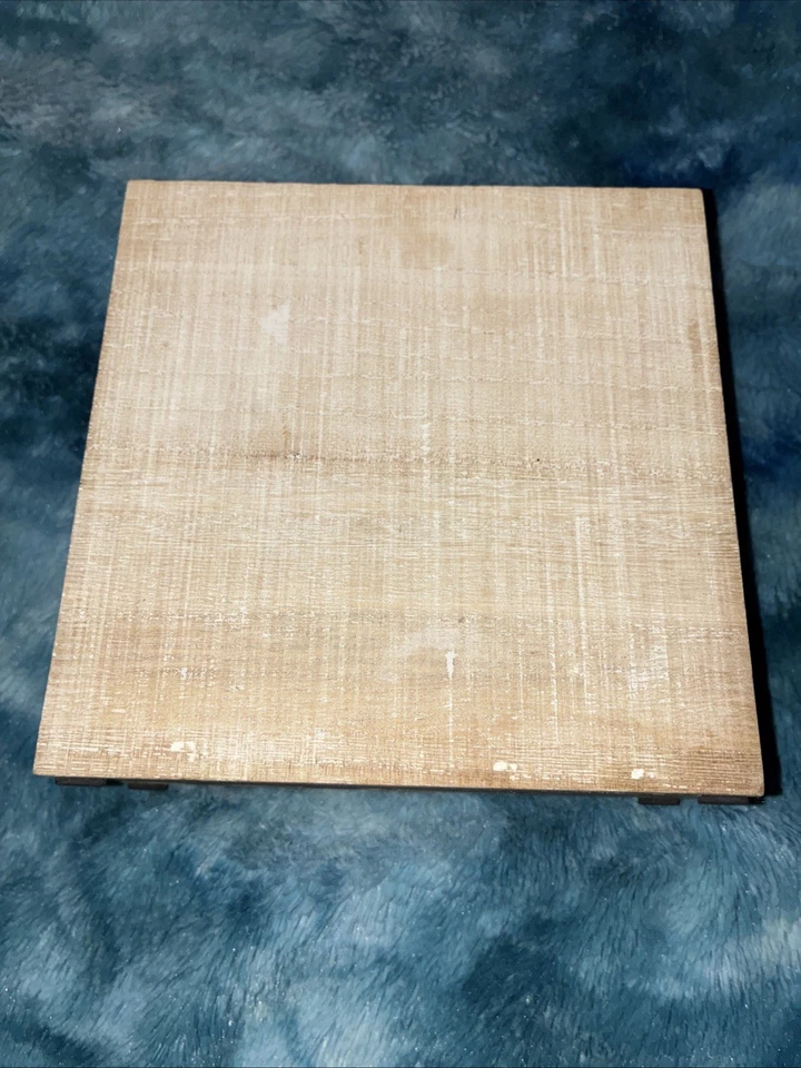 Servilletero Porta Letras “Bendito” Madera Natural de Granja 5.75x5.75” Rústico Foto 4 de 4