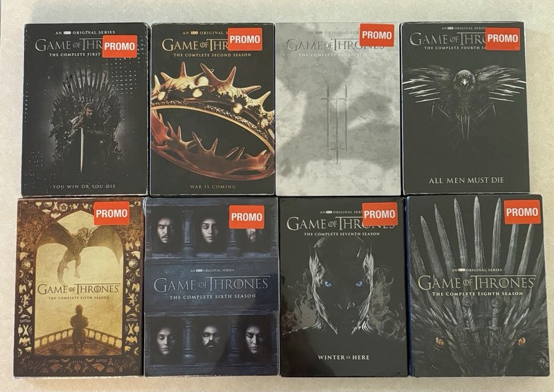 Game Of Thrones Complete Series Seasons 1-8 DVD Set NEW Sealed