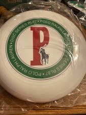 VTG 1980 Polo Ralph Lauren Disc RL67 Frisbee Wham-O USA White Rare With Bag