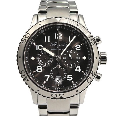 BREGUET Transatlantic Type 21 3810ST Gehäusegröße 42mm Herrenuhr gebraucht #1...