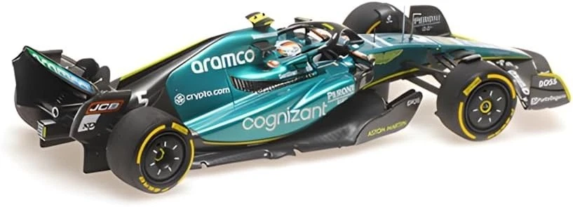 Minichamps 1/43 Aston Martin Aramco Cognizant F1 Team AMR22 2022 Abu Dhabi GP - Image 2 of 4
