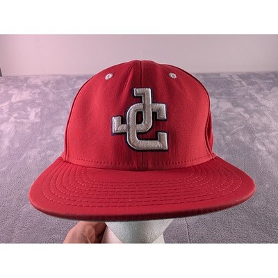 The Game Pro Vikings Baseball Hat Red JC Logo Embroidered Cap Mens Medium