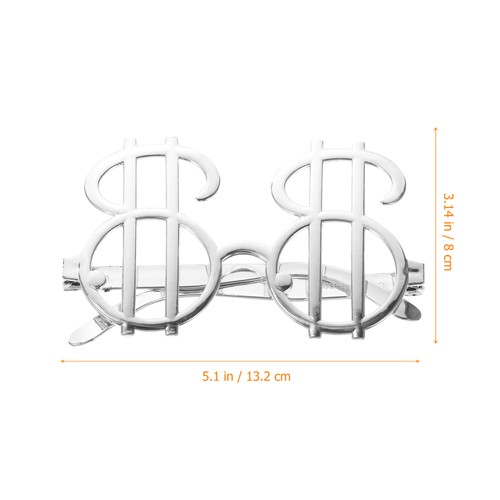4 piezas gafas de sol de dólar estadounidense accesorios ojos de fiesta para niños adultos gafas de fiesta favores - Imagen 2 de 12