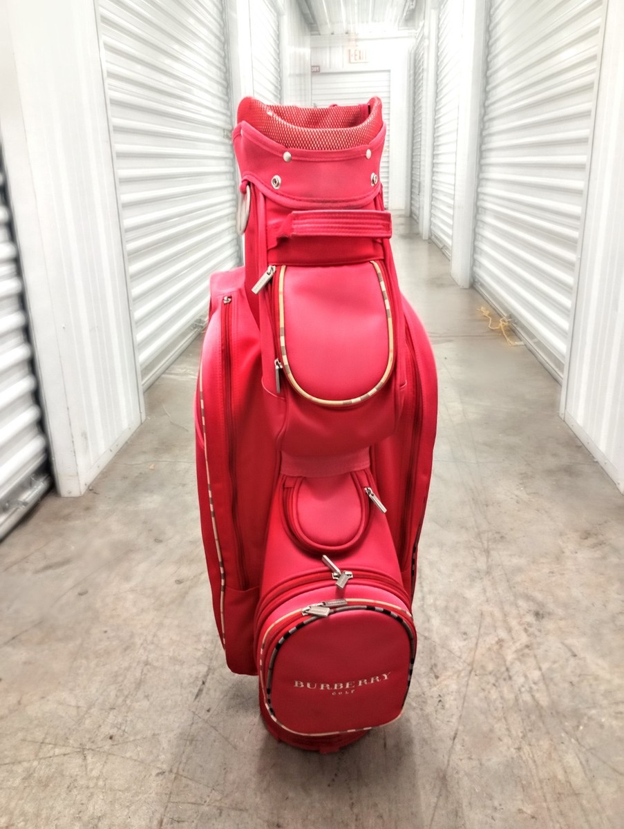 BURBERRY GOLF バーバリー ゴルフ レッスンバッグ Burberry Golf 14-Split Burberry Check Caddy Bag | eBay