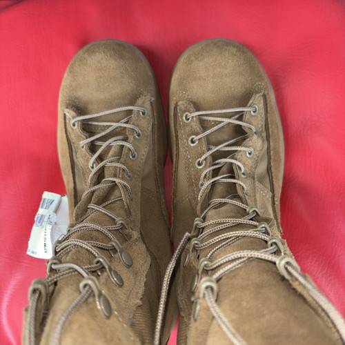 McRae Goretex Army Combat Boots Temperate Weather Military Tan Suede 9.5EW - Picture 4 of 8