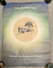 Vtg Rare Dark Horse Records 1974 Promo Poster George Harrison The Beatles 22x30