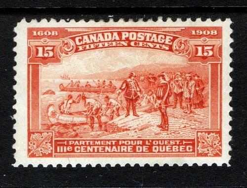 KANADA SC#102 SS+ ZENTRIERT, SOUND POSTFRISCH AUFKLAPPBAR VOLL OG SCHÖNE HOHE WERTMARKE
