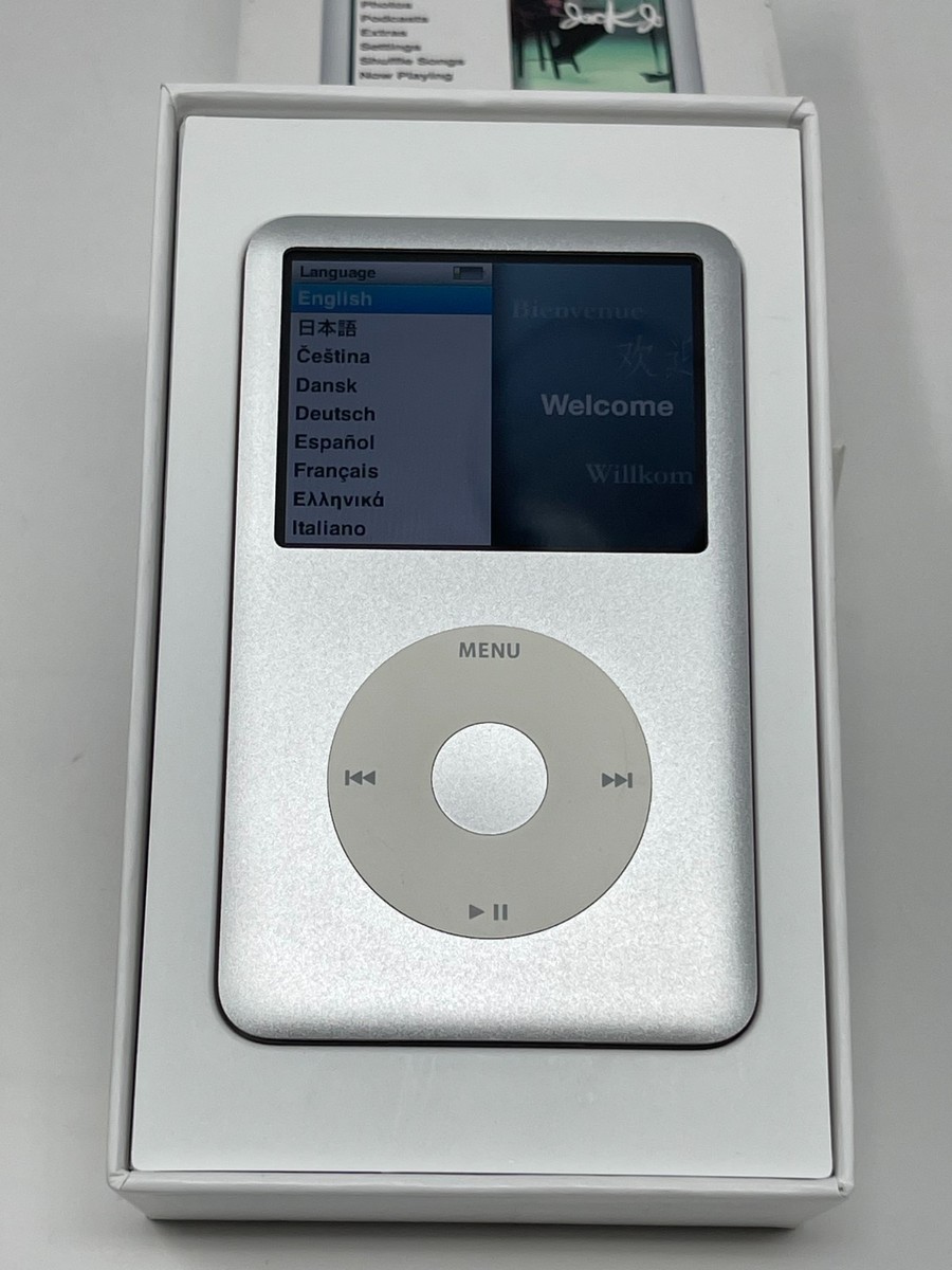 ポータブルプレーヤー Apple iPod classic 120GB MB562J/A MB562J/A｜Apple iPod classic 120GB シルバー MB562J/A｜中古品