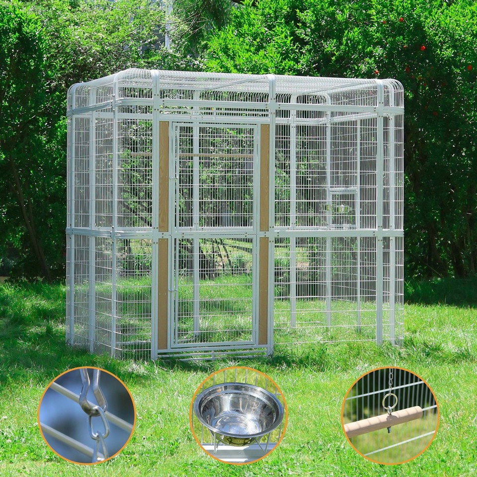 7 2Ft Large Walk In Bird Cage For Parrots Heavy Photo Inspiration