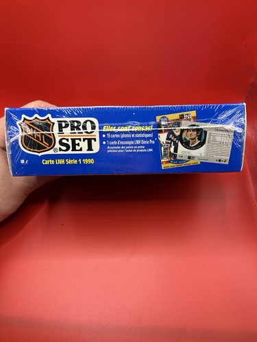 1990 Pro Set Series 1 NHL Hockey Card Box Factory Sealed Box - Picture 3 of 4