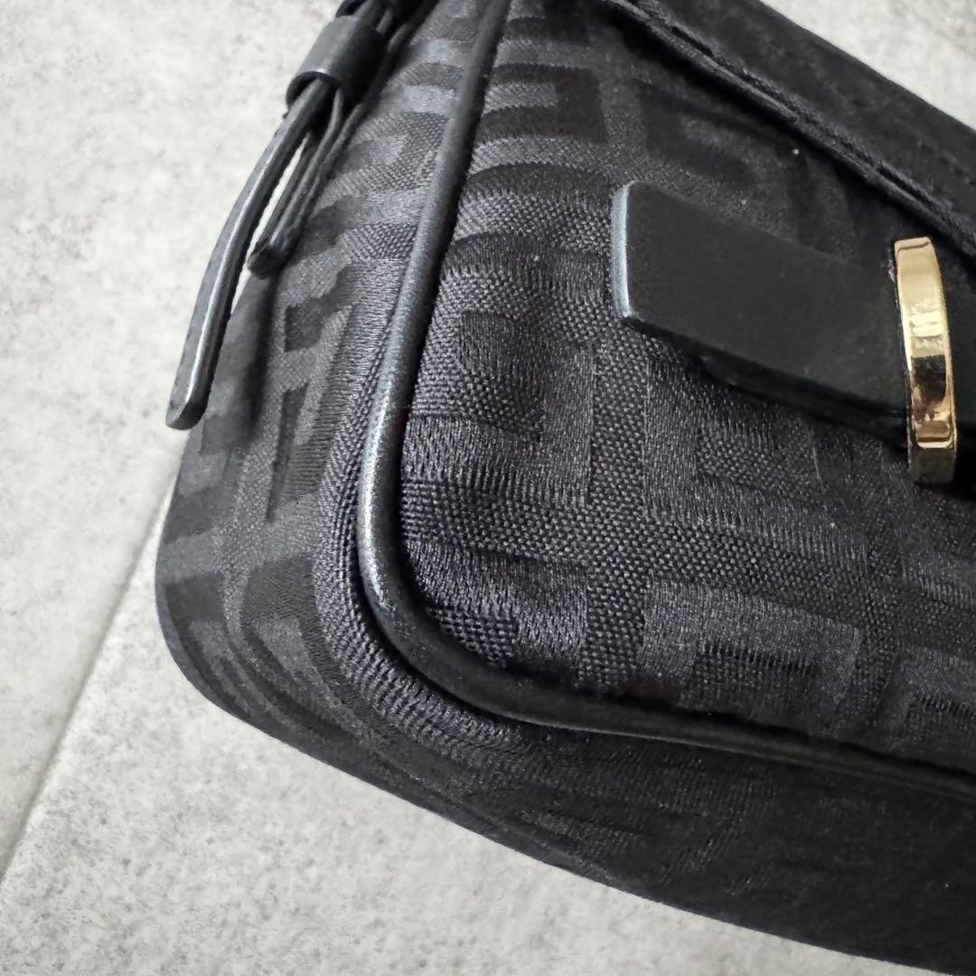 GIVENCHY Logo Pattern Leather Canvas Shoulder Bag… - image 5