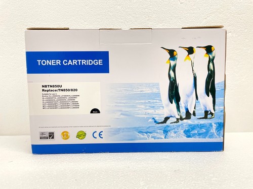 Schwarze Ersatz-Tonerkassette mit hoher Kapazität für Brother TN850/TN820 - NBTN850U