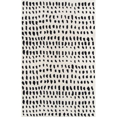 Novogratz by Momeni Delmar Boho Dots Ivory 8 ft. x 10 ft. Area Rug