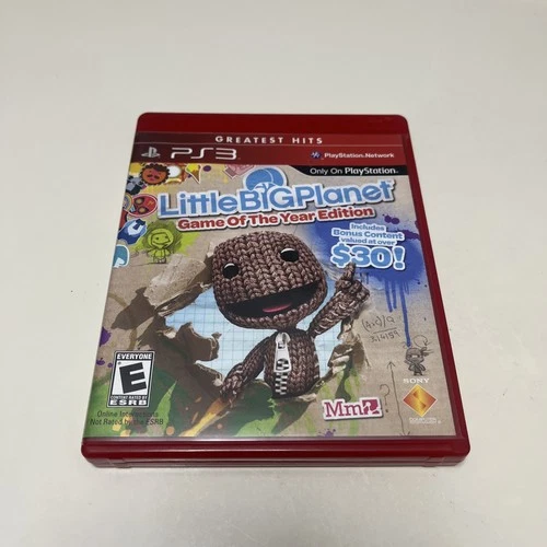 Little Big Planet Game of the Year Edition Sony PlayStation 3 PS3 Fast Shipping