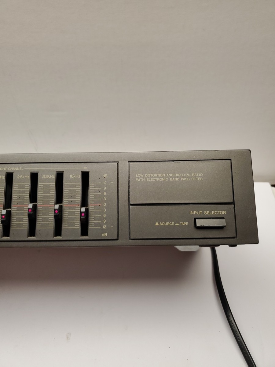 アンプ Technics SH3077G  - 10% off Vintage Technics SH-8017 7-Band Stereo Graphic Equalizer EQ