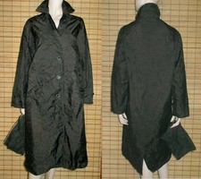 DUNKELBRAUNER REGENMANTEL - RAINCOAT - NYLON - VINTAGE - BIG BEN - GR. M - L