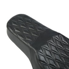 (Rhomboid And Rhomboid Grain)Front Rear Pad Saddle Soft Motorcycle Two Up Good