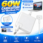 MacBook Pro / Air Caricatore 60W T-Tip,Compatibile Modelli A1425  /1435 /1502